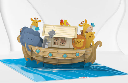 papercrush Pop Up Karten Geburt & Taufe, 3D Geburtskarten und Popup Taufkarten