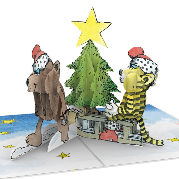 Carte pop-up de l'arbre de Noël Janosch®